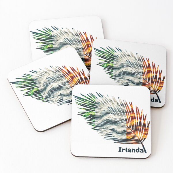 Item preview, Abstract Flag of Ireland – Feather Design designed and sold by ArteJorge48.