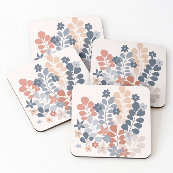 Item preview, flowers and leaves designed and sold by Patterista.