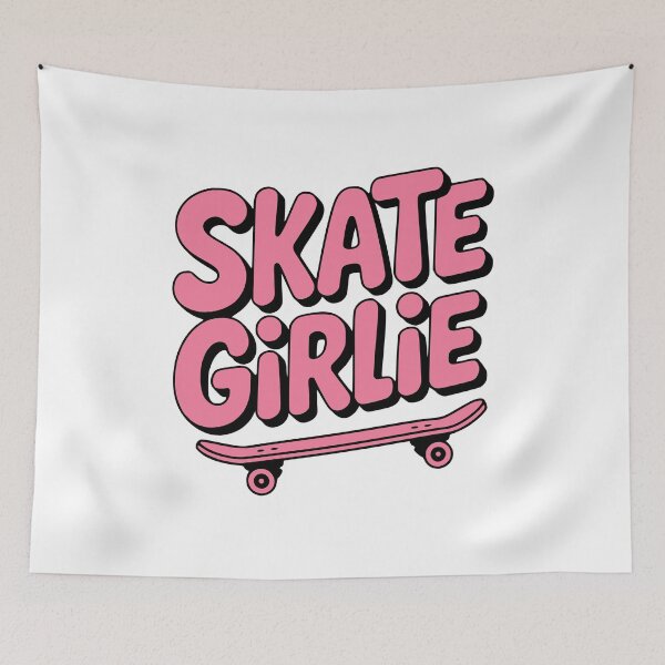Item preview, Skate Girlie! Pink Girlie designed and sold by PMCreative.