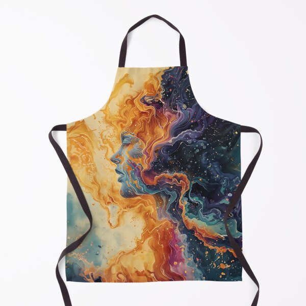 Item preview, Beautiful Psychedelic Face 21 designed and sold by Made-by-Gus.