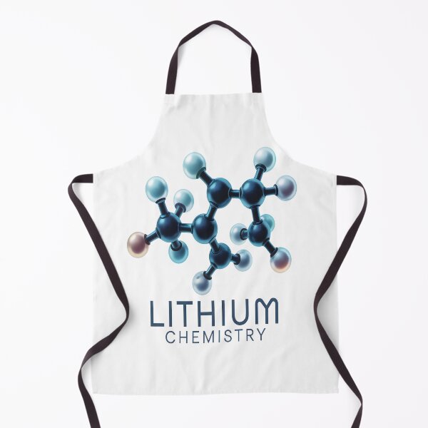 Item preview, Lithium Chemistry Molecule Structure Sticker designed and sold by stylishsketcher.