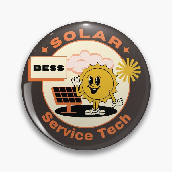 Item preview, Solar Technician Retro Services designed and sold by VoltJunkies.