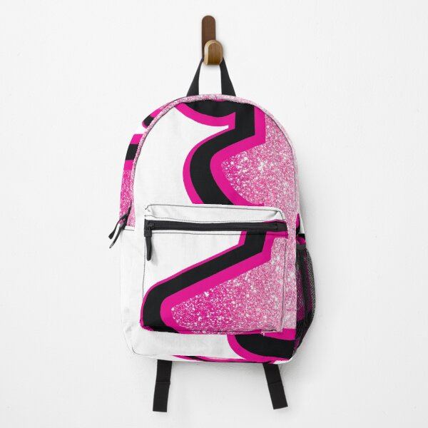 Item preview, Glitter Pink F Initial Sticker designed and sold by LazyCreativeCo.