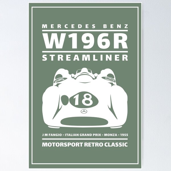 Item preview, Motorsport Retro | W196R | Monza designed and sold by Pentimore.