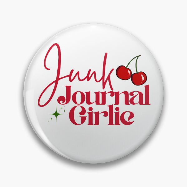 Item preview, Junk Journal Girlie Sticker – Cute Cherry Aesthetic designed and sold by The Scrappy Archivist.
