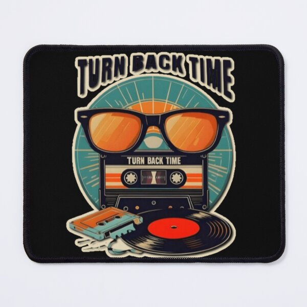 Item preview, Turn back time, old skool music tribute for vintage retro vibes  designed and sold by Slickskillz11.