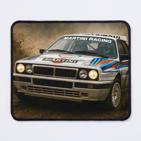 Item preview, Legendary Rally Car Racing Through Muddy Forest Rally Stage designed and sold by RevUpDesign.