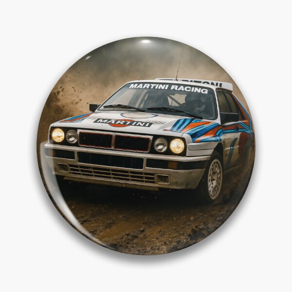 Item preview, Legendary Rally Car Racing Through Muddy Forest Rally Stage designed and sold by RevUpDesign.