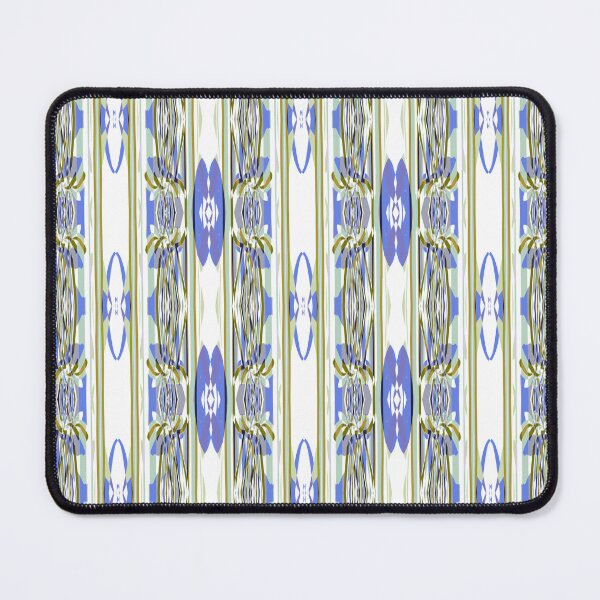Item preview, Purple and Cream Patterned Stripes Repeat Pattern designed and sold by Sharon Schwalbe.