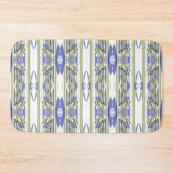 Item preview, Purple and Cream Patterned Stripes Repeat Pattern designed and sold by Sharon Schwalbe.