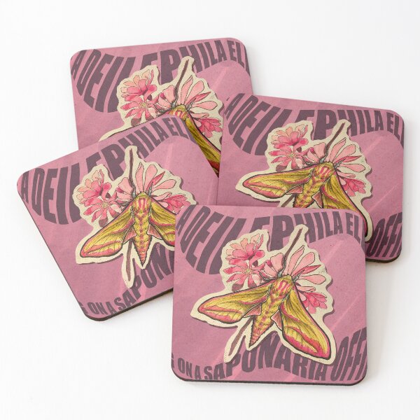 Item preview, Oh to Be an Elephant Hawk-Moth designed and sold by by3cats.
