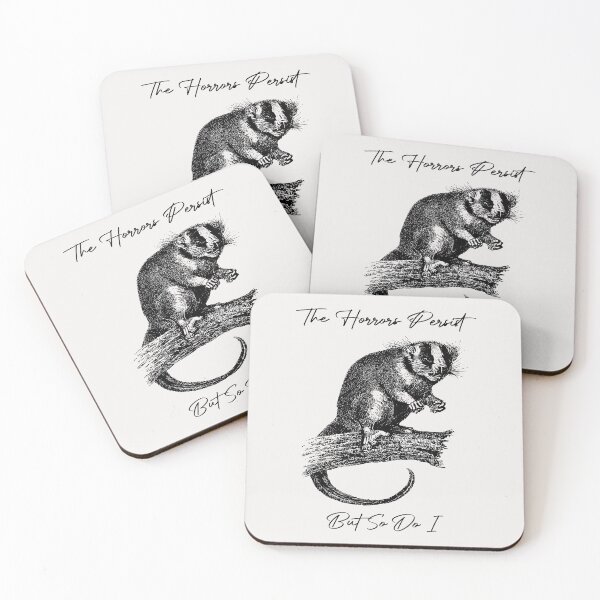 Item preview, Strength Quote Overcoming The Horrors Persist, But I Endure designed and sold by Artist's Fingerprint.