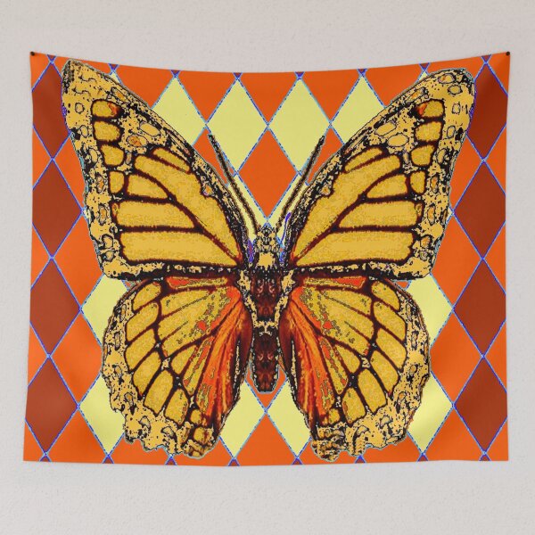 Item preview, ABSTRACTED  BROWN SPICE   MONARCHS BUTTERFLY designed and sold by sharlesart.