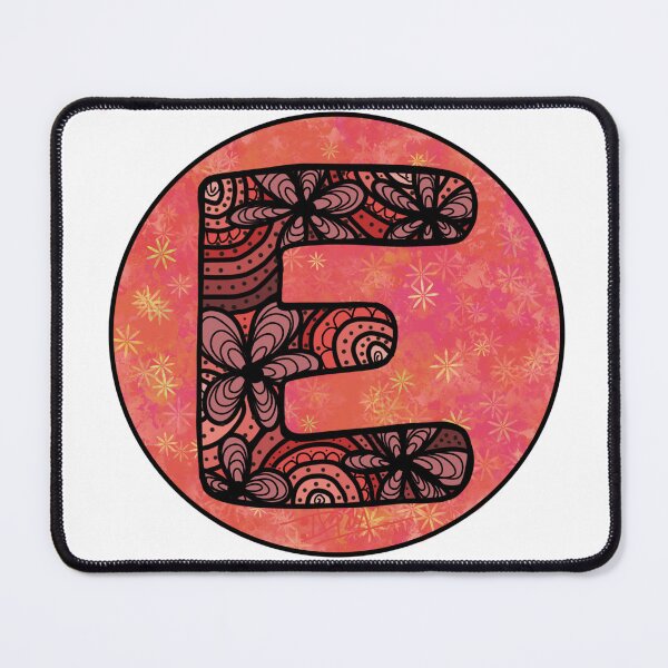 Item preview, “E” Sticker designed and sold by DyanasTreasures.