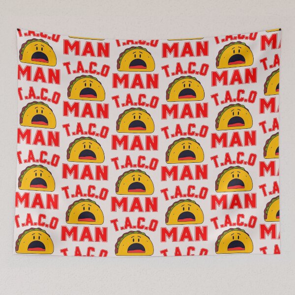Item preview,  Taco Man Trump always chickens out  political humor 2025 designed and sold by erozzz.