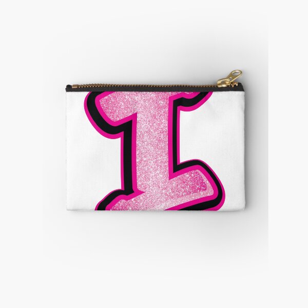 Item preview, Glitter Pink I Initial Sticker designed and sold by LazyCreativeCo.