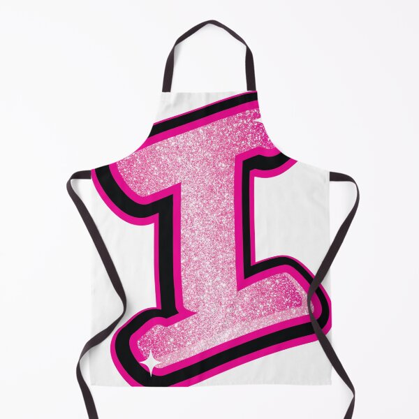 Item preview, Glitter Pink I Initial Sticker designed and sold by LazyCreativeCo.
