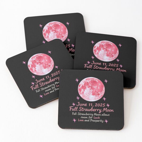 Item preview, Full Strawberry Moon Allows Room Fot Luck Love  designed and sold by kawaiivsglitch.