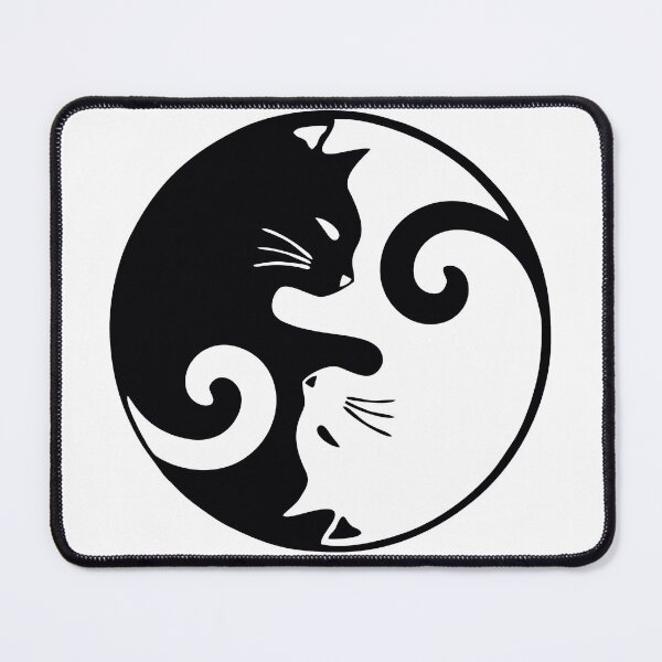 Item preview, Love Cats Ying Yang designed and sold by TheButchQueen.