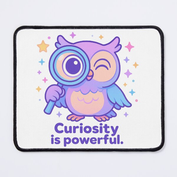 Item preview, Curiosity Is Powerful – Owl Exploration Shirt, Vaporwave Learning Design designed and sold by LEO Vaporwave.