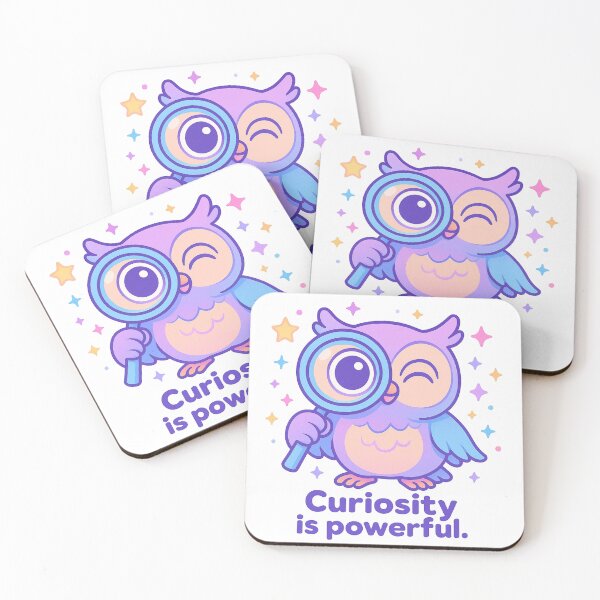 Item preview, Curiosity Is Powerful – Owl Exploration Shirt, Vaporwave Learning Design designed and sold by LEO Vaporwave.