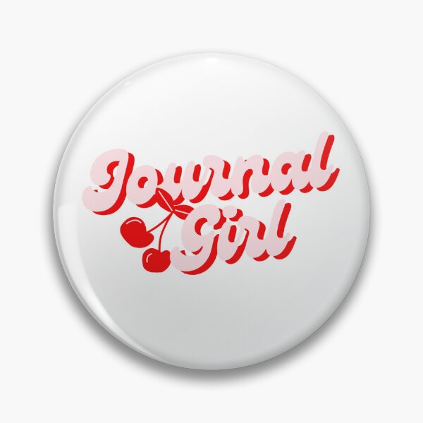 Item preview, “Journal Girlie” Aesthetic Sticker for Junk and Bullet Journalers designed and sold by The Scrappy Archivist.