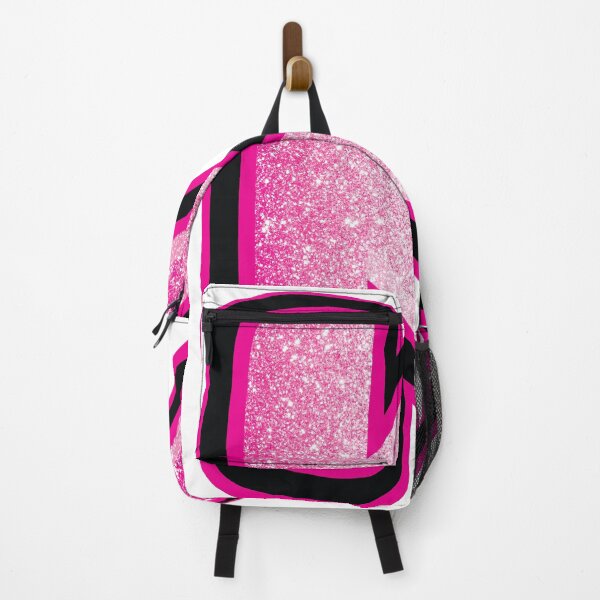 Item preview, Glitter Pink K Initial Sticker designed and sold by LazyCreativeCo.