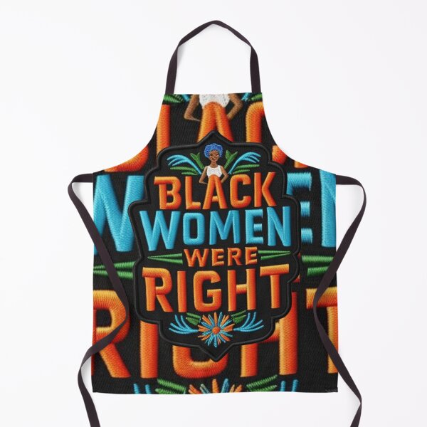 Item preview, Black Women Were Right Embroidered Patch Design designed and sold by ArtDesignTp.