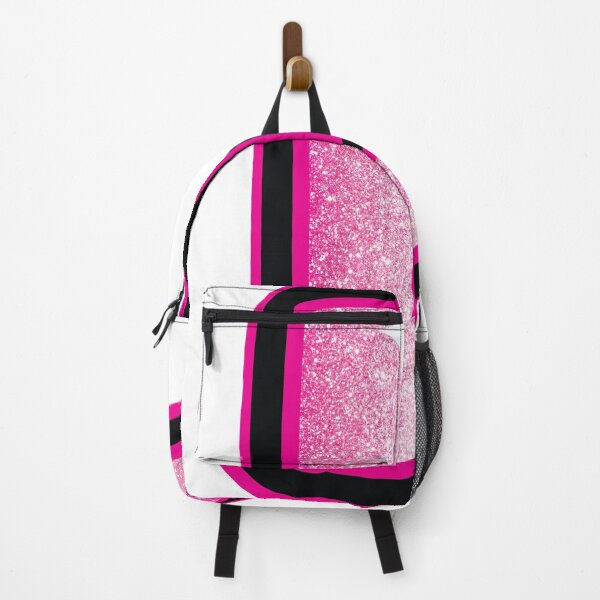 Item preview, Glitter Pink L Initial Sticker designed and sold by LazyCreativeCo.