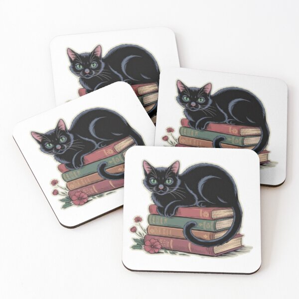 Item preview, Mysttique  Midnight kitty ,Black cat artwork  design  designed and sold by Slickskillz11.