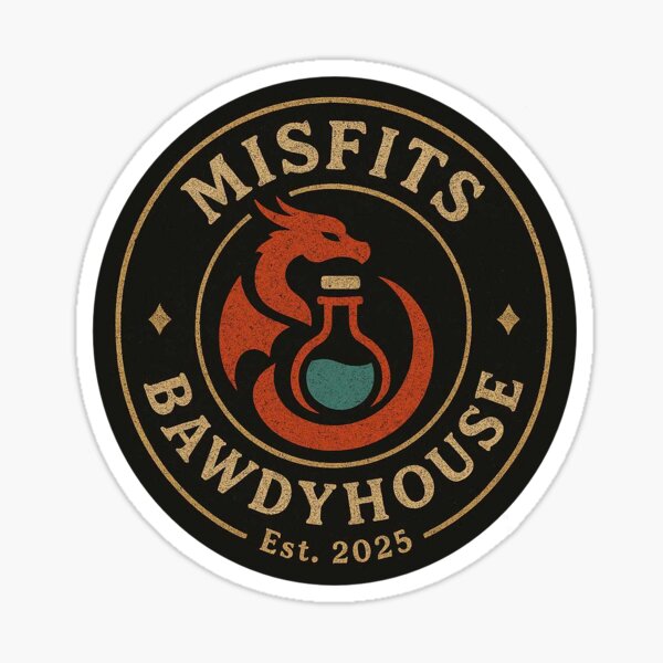 Item preview, Misfits logo designed and sold by Misfits Bawdyhouse.