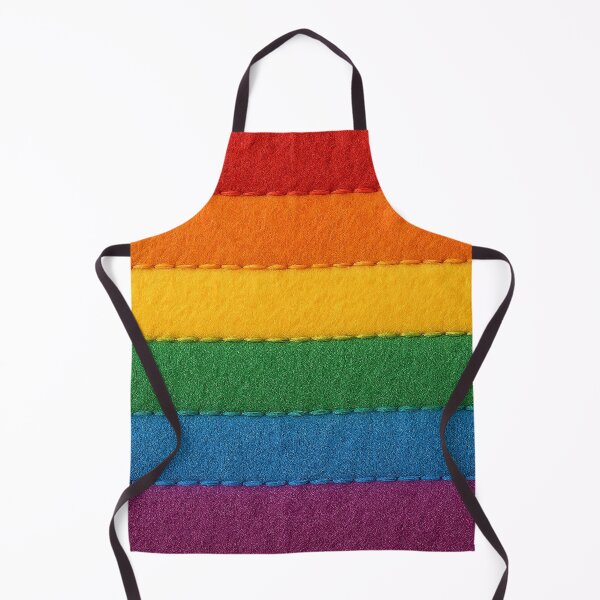 Item preview, Stitched Felt Rainbow Pride Flag designed and sold by PMG Shop.