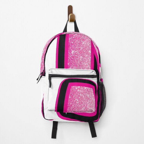 Item preview, Glitter Pink N Initial Sticker designed and sold by LazyCreativeCo.