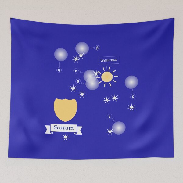 Item preview, SCUTUM — Constellation Shield designed and sold by RoseMayBox.