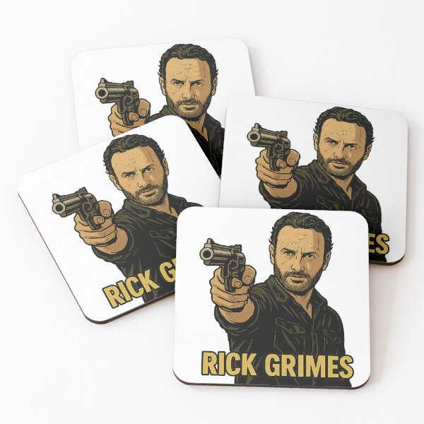 Item preview, The Walking Dead Rick designed and sold by StickerPOP-now.