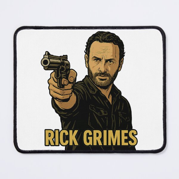 Item preview, The Walking Dead Rick designed and sold by StickerPOP-now.