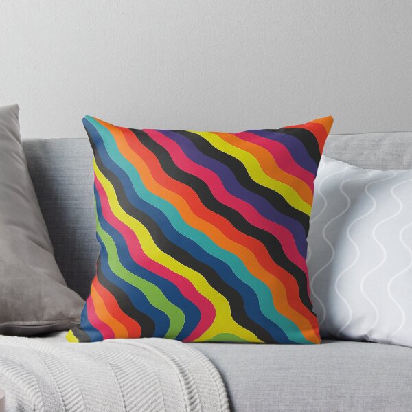 Artikelvorschau, Retro Regenbogen-Wirbel-Wellenmuster entworfen und verkauft von weirdfishes123.