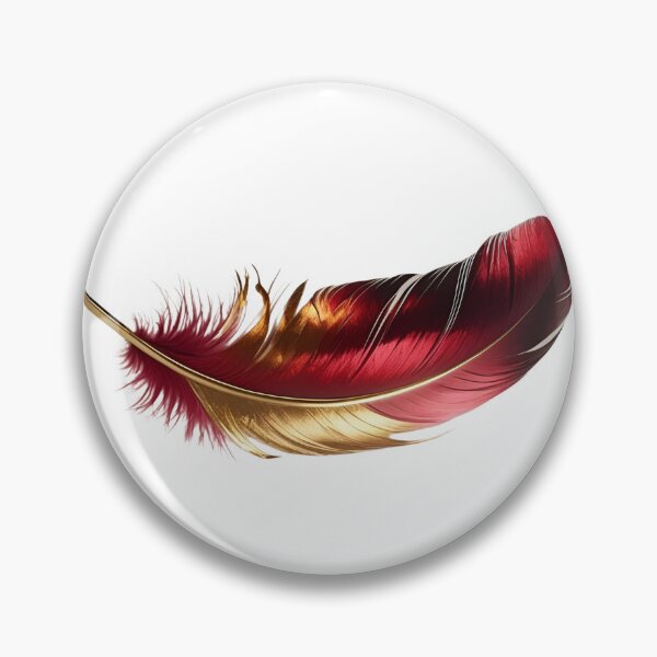 Item preview, Garnet and Gold Feather designed and sold by bnosovitsky.