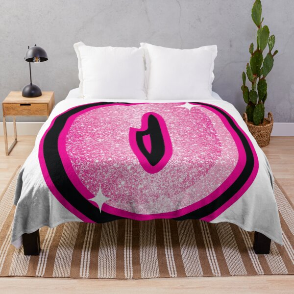 Item preview, Glitter Pink O Initial Sticker designed and sold by LazyCreativeCo.