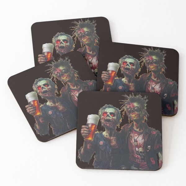Item preview, Undead drinking buddies designed and sold by Majorprint.