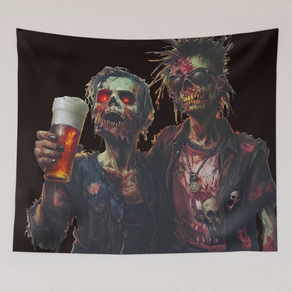 Item preview, Undead drinking buddies designed and sold by Majorprint.
