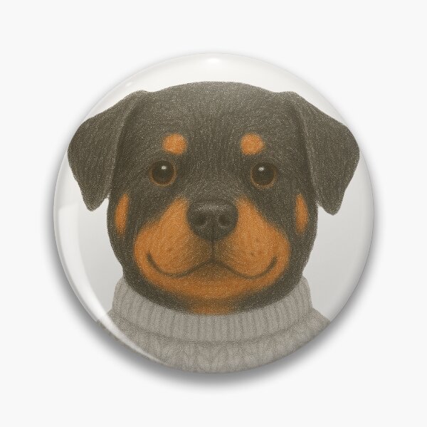 Item preview, Rottweiler in Cozy Knit Sweater designed and sold by Patternicity.