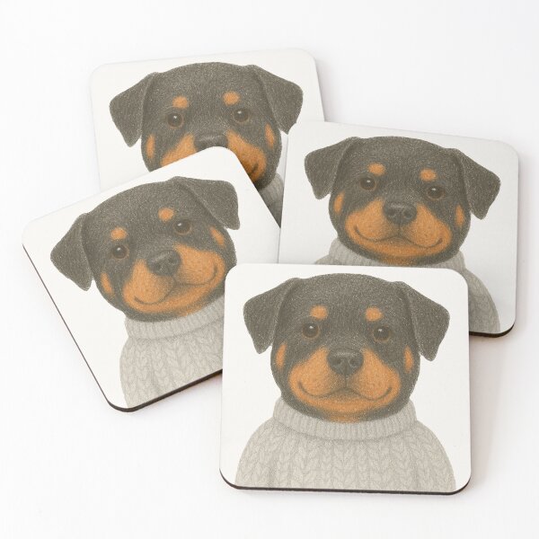 Item preview, Rottweiler in Cozy Knit Sweater designed and sold by Patternicity.