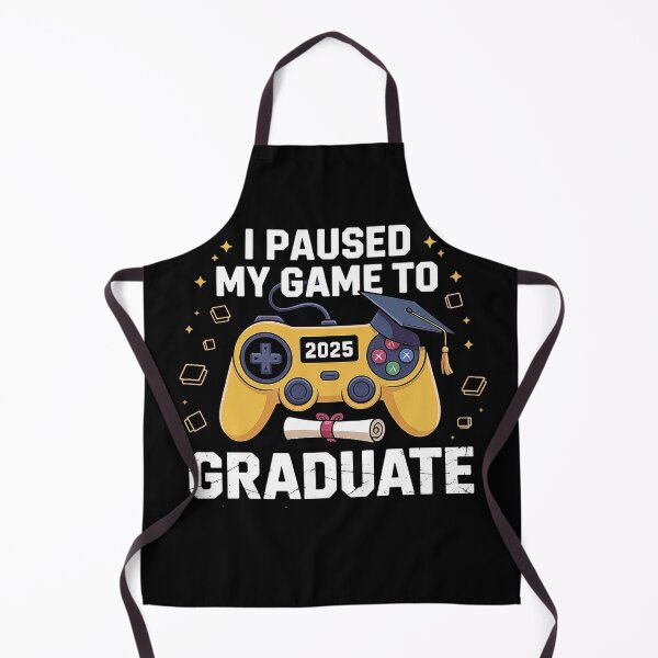 Item preview, I paused my game to graduate  designed and sold by Ash Mary's Designs.