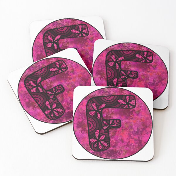 Item preview, “F” Sticker designed and sold by DyanasTreasures.