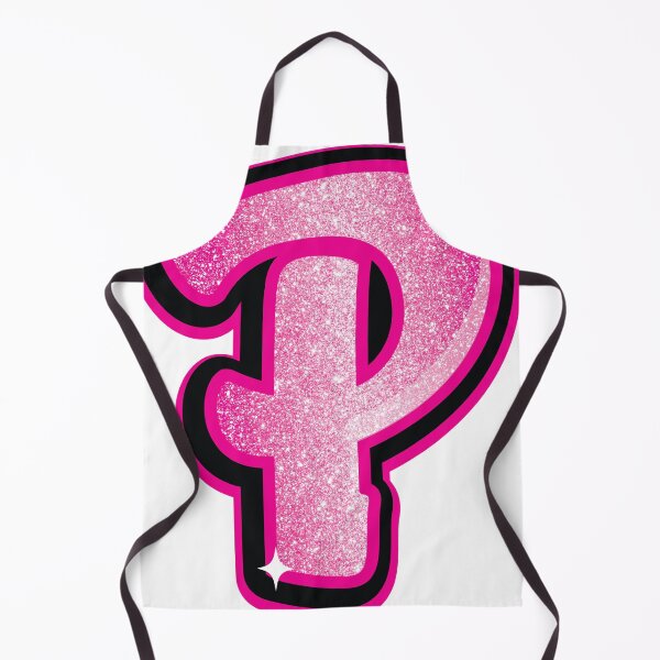 Item preview, Glitter Pink P Initial Sticker designed and sold by LazyCreativeCo.