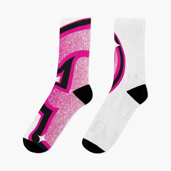 Item preview, Glitter Pink P Initial Sticker designed and sold by LazyCreativeCo.