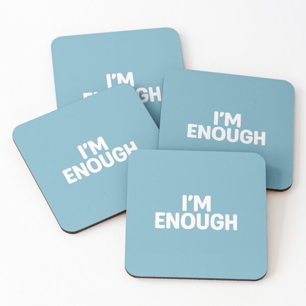Item preview, I’M ENOUGH — Quiet Glow, Loud Truth designed and sold by NO PLAN B 'Club.