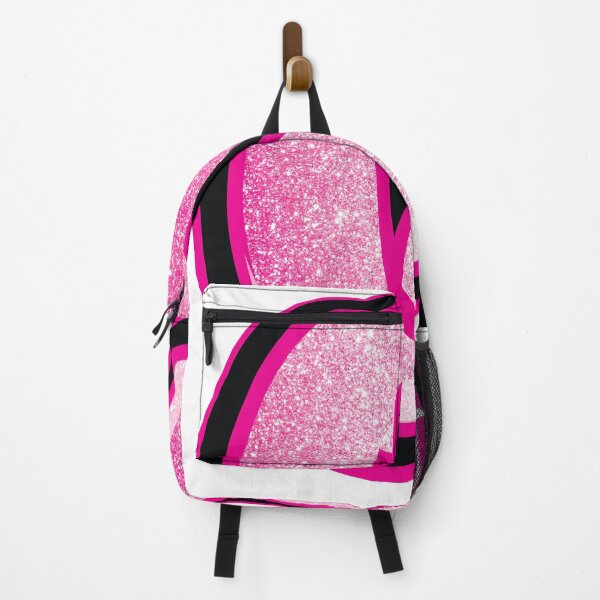 Item preview, Glitter Pink Q Initial Sticker designed and sold by LazyCreativeCo.