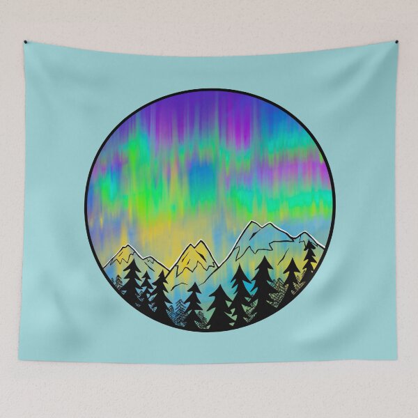 Item preview, Northern Lights designed and sold by woolandbristle.